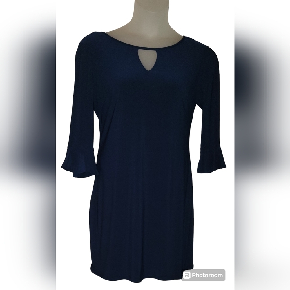 XL blue dress